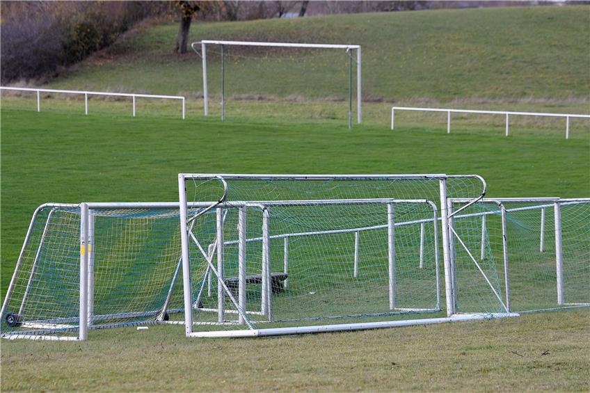 Die Tore – wie hier beim SV Weiler – haben weiterhin Pause. Archivbild: Ulmer
