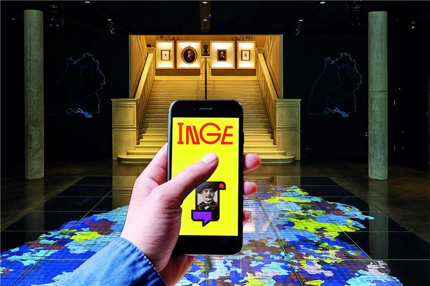 Die neue „Inge“-App führt durch die Dauerausstellung im Haus der Geschichte in Stuttgart. Foto: i_d buero