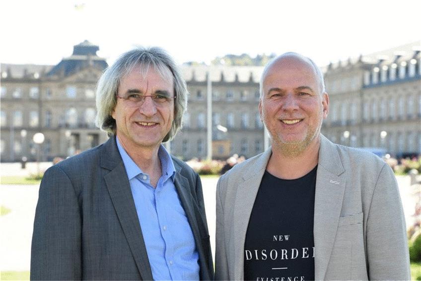 Dieter Krauß (links) und Ulrich Wegenast, die Geschäftsführer des Trickfilm-Festivals. Foto: Trickfilm-Festival