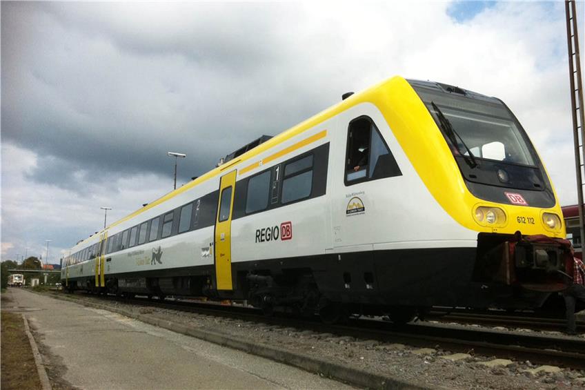 Ein Neigetechnikzug der Baureihe 612. Bild: DB Regio