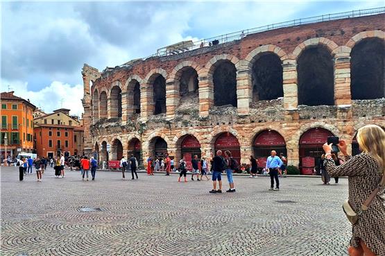 Ein Publikumsmagnet: die Arena von Verona.
