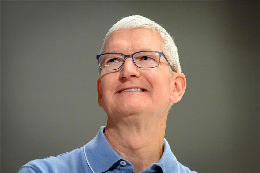 Ein Wagnis für Apple-Chef Tim Cook. Foto: Josh Edelson/afp