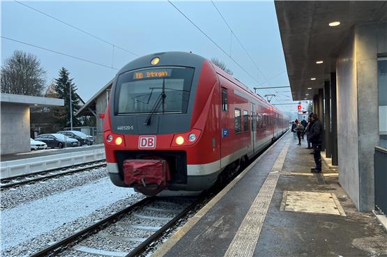 Ein Zug der Ammertalbahn. Bild: Moritz Hagemann