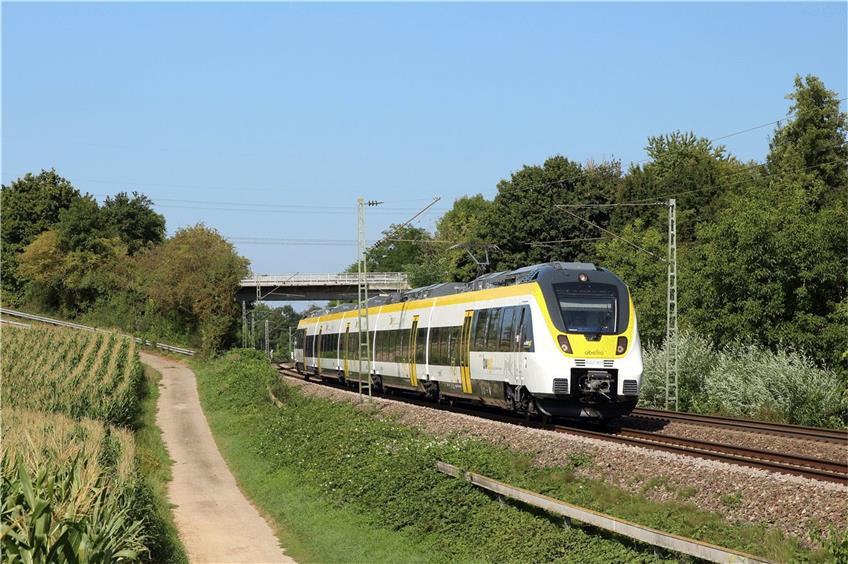 Ein Zug vom Typ Talent 2 des Herstellers Bombardier. Mit solchen Zügen bedient Abellio das Stuttgarter Netz. Foto: Abellio