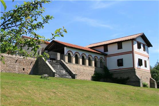 Eine der wichtigsten Fundstätten aus der Römerzeit in Süddeutschland: Villa Rustica in Hechingen-Stein.Bild: Römisches Freilichtmuseum