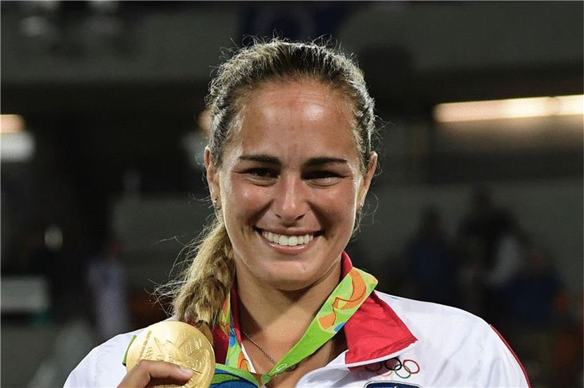 Erste Olympiasiegerin aus Puerto Rico: Monica Puig. Foto: afp