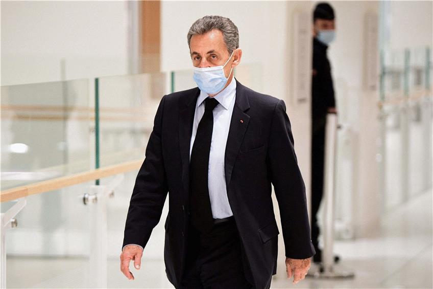 Ex-Präsident Nicolas Sarkozy wurde in einem Korruptionsprozess verurteilt. Foto: Martin Bureau/afp