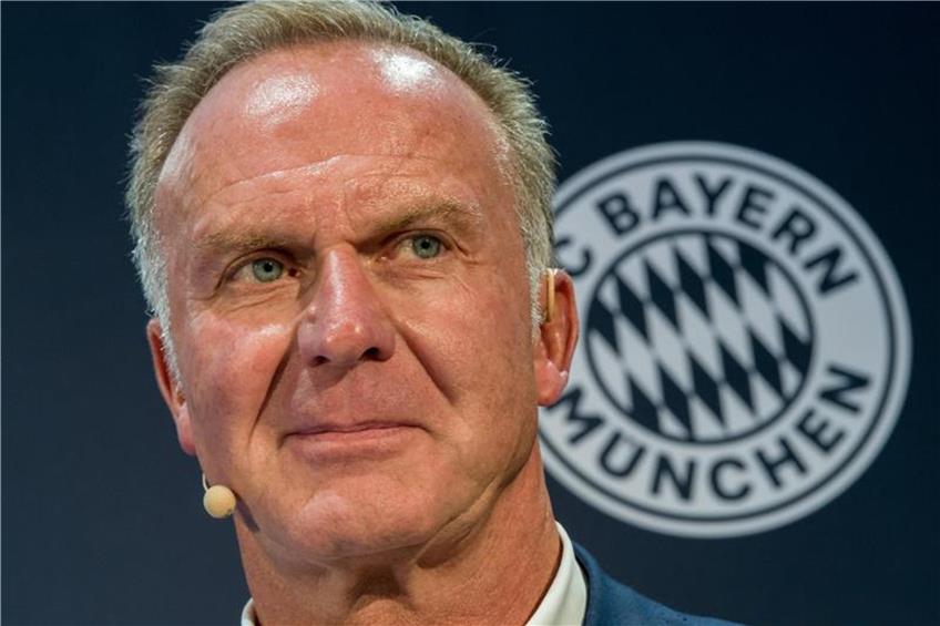 FC Bayern Vorstandschef Karl-Heinz Rummenigge. Foto: Peter Kneffel/Archiv dpa