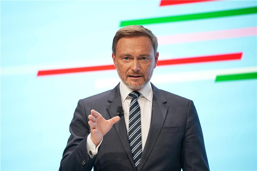 FDP-Chef Christian Lindner.Foto: Kay Nietfeld/dpa