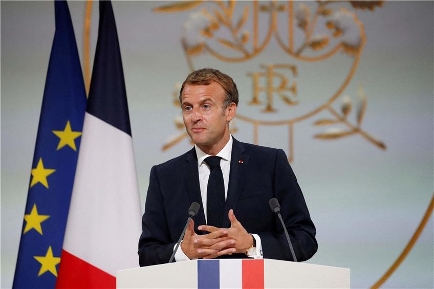 Frankreichs Präsident Emmanuel Macron wünscht sich vor allem einen starken Partner für europäische Projekte, läßt der Élysée-Palast durchblicken. Foto: GONZALO FUENTES