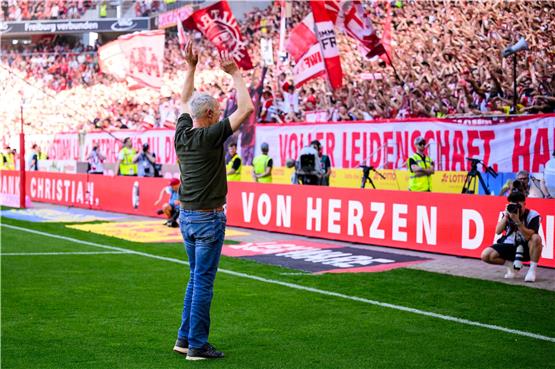 Freiburgs Trainer Christian Streich. Foto: Tom Weller/dpa