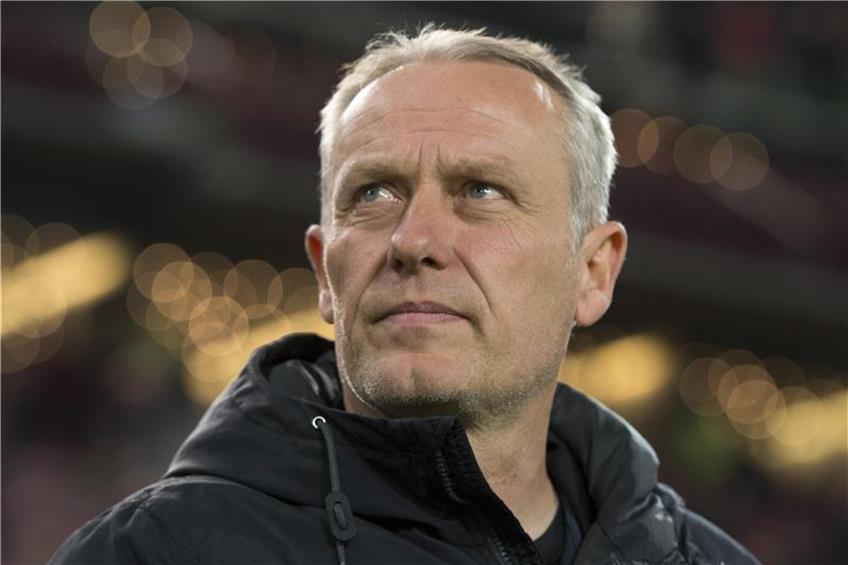 Freiburgs Trainer Christian Streich kritisiert Videobeweis. Foto: Deniz Calagan/Archiv dpa