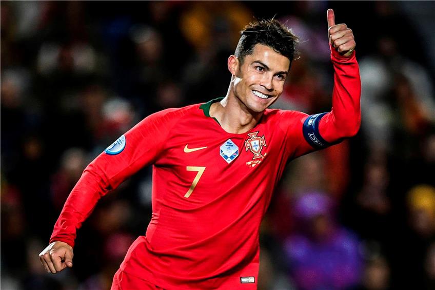 Freude über drei Treffer für Portugal: Cristiano Ronaldo. Foto: Patricia de Melo Moreira