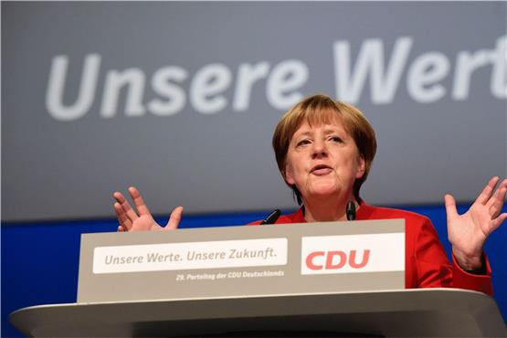 Für Bundeskanzlerin und CDU-Chefin Angela Merkel wird die Bundestagswahl im September 2017 alles andere als ein Spaziergang.  Foto: afp
