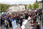 Für die Freiheit der Wissenschaft demonstrierten in Tübingen knapp 3000 Menschen...