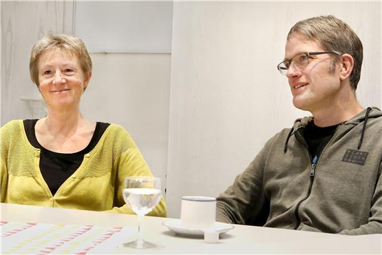 Gaby Müller und Andreas Germann sind im Vorstand bei Zambaioni. Bild: Anne Faden