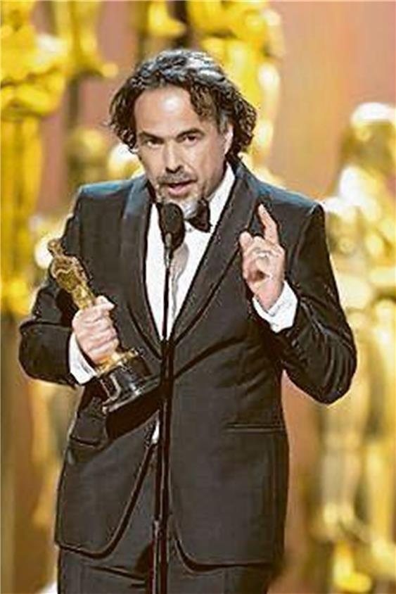 Gewann schon seinen vierten Oscar: Regisseur Alejandro González I·árritu. Fotos: afp (5), dpa