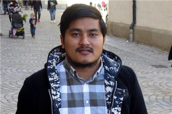 Govinda Shrestha kam aus Kathmandu nach Rottenburg. Bild: Frank Rumpel