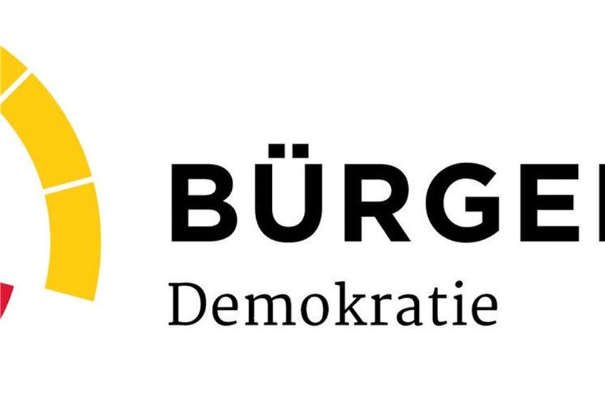 Hier reden die Menschen mit: das Logo des Bürgerrats. Foto: www.buergerrat.de