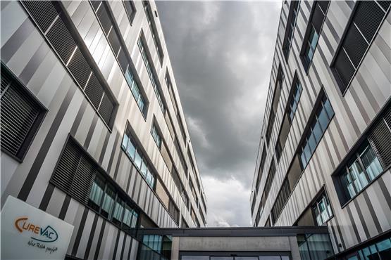 Hinter den Fassaden der neuen Curevac-Zentrale im Technologiepark wächst das Unternehmen derzeit rasant. Bild: Ulrich Metz