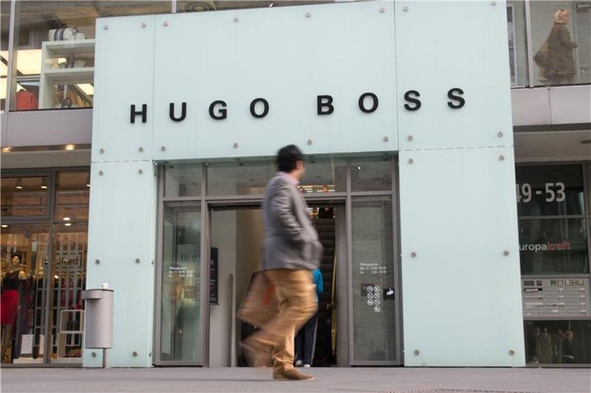 Hugo Boss will 20 Shops in China schließen. Foto: S. Kahnert/Archiv dpa