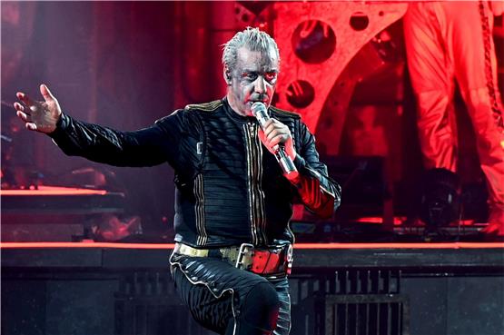 In der Kritik: Till Lindemann, Frontsänger von Rammstein, bei einem Auftritt der Band.