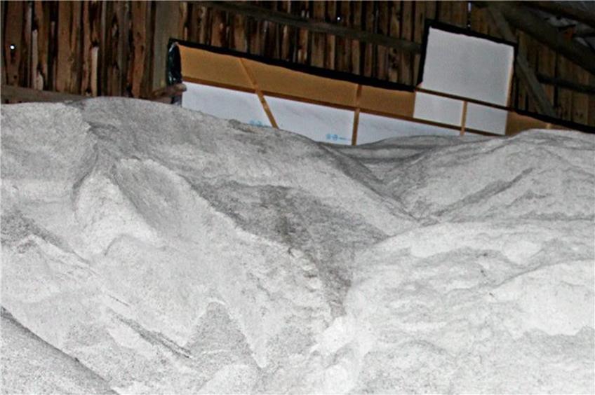 Jetzt kann der Winter kommen: Die Tübinger Salzlager sind gut gefüllt.