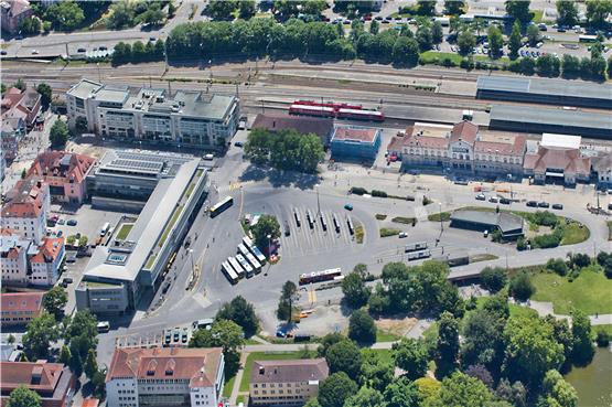 Keine Investition wird in Tübingen gestoppt, erst recht nicht die größte am Europaplatz. Bild: Manfred Grohe