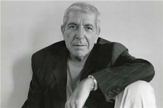 Leonard Cohen in den späten 1990er Jahren.