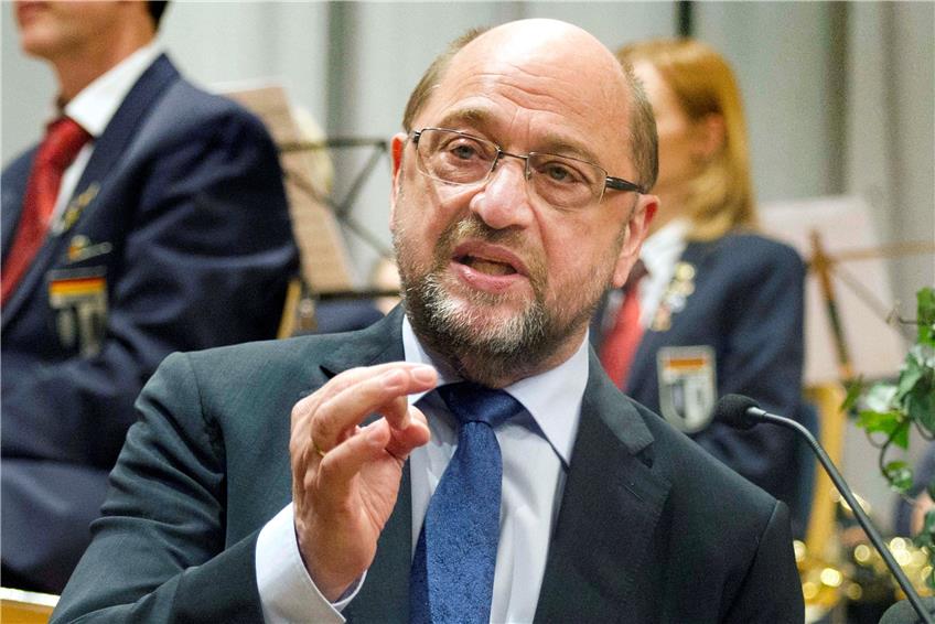 Martin Schulz. Archivbild: Klaus Franke