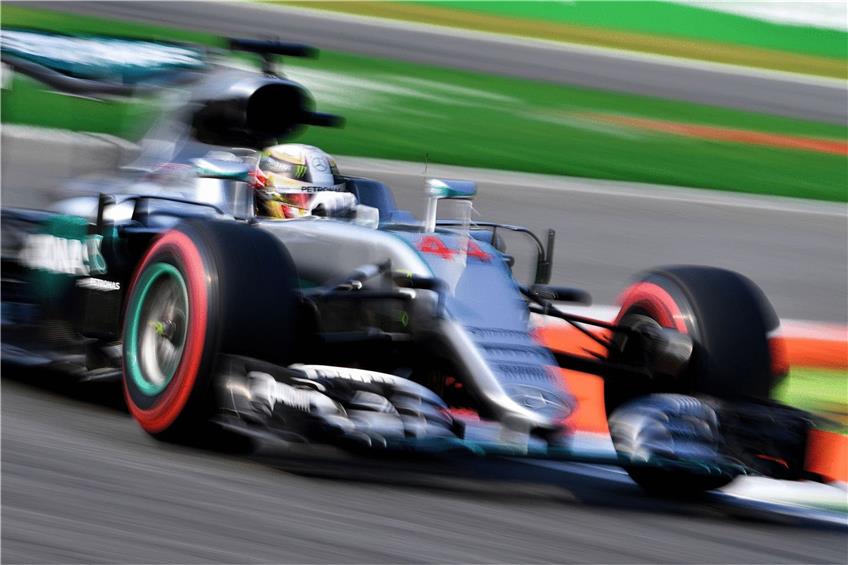 Mit klarem Abstand Trainingsschnellster: Lewis Hamilton ist wieder in der Spur. Foto: afp