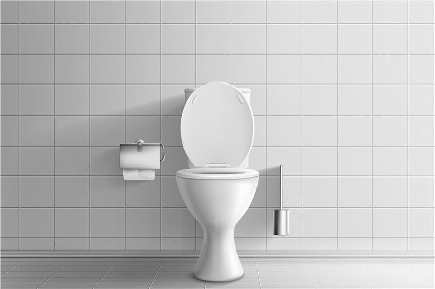 Modernes WC-Interieur Foto: © Vectorpocket/shutterstock.com