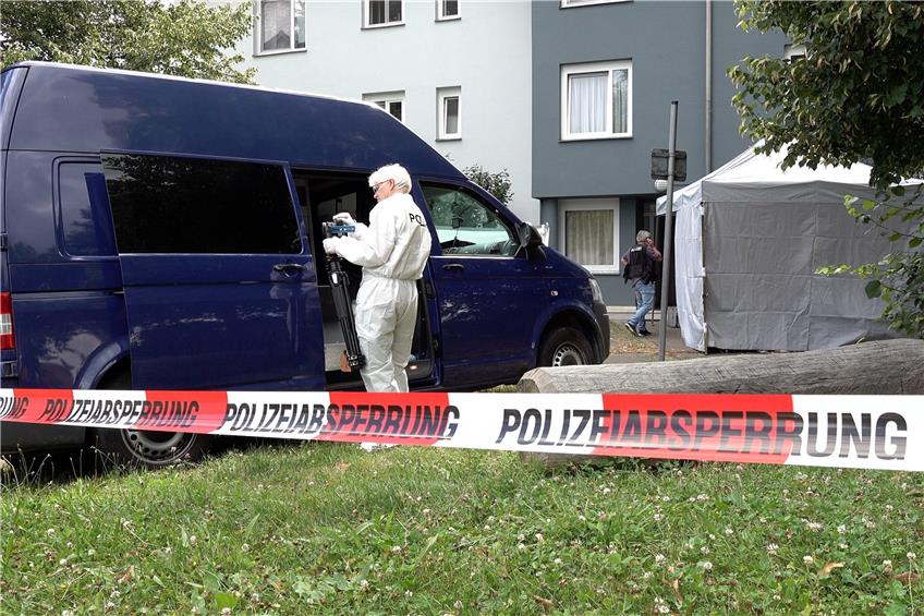 Nach dem Fund von drei Toter in Sickenhausen hat die Polizei den Vater als Täter ausgemacht. Archivbild: 7aktuell.de/ Alexander Hald