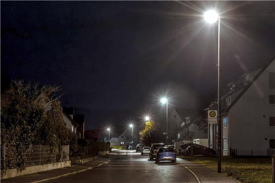 Noch leuchten sie die ganze Nacht, die Tübinger Straßenlampen. Bild: Ulrich Metz