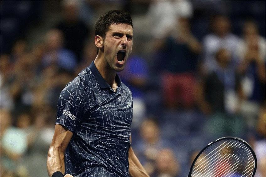 Novak Djokovic muss ran. Foto: Julian Finney/afp