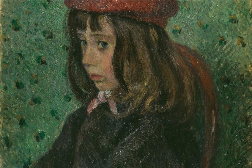 Portrait eines Mädchens von Camille Pissarro. Foto: (C) Tate Images