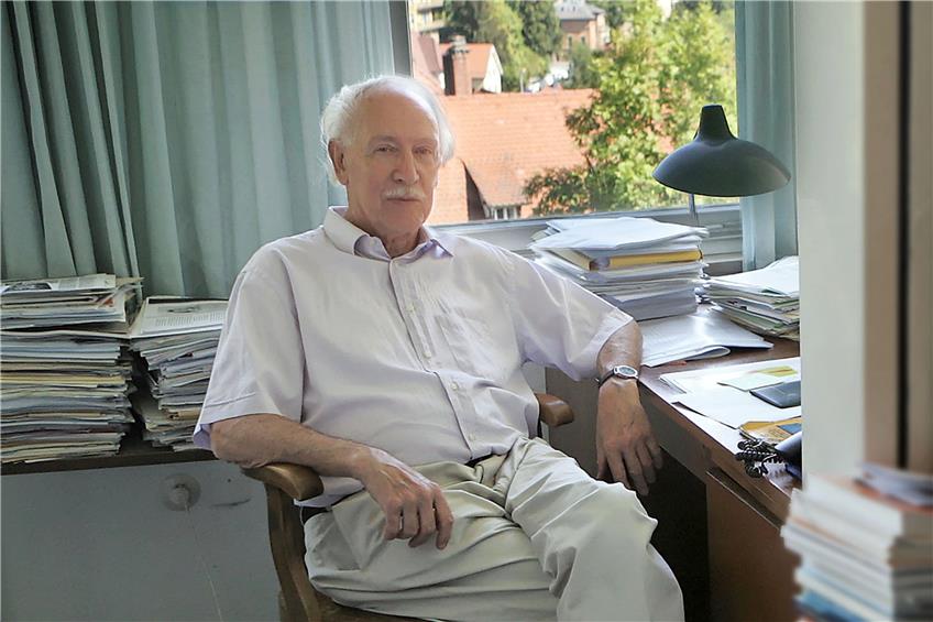 Prof. Hermann Bausinger. Archivbild: Ulrich Metz