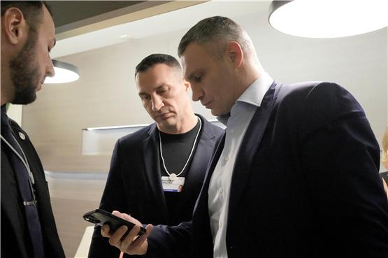 Prominente Brüder: Wladimir (links) und Vitali Klitschko.