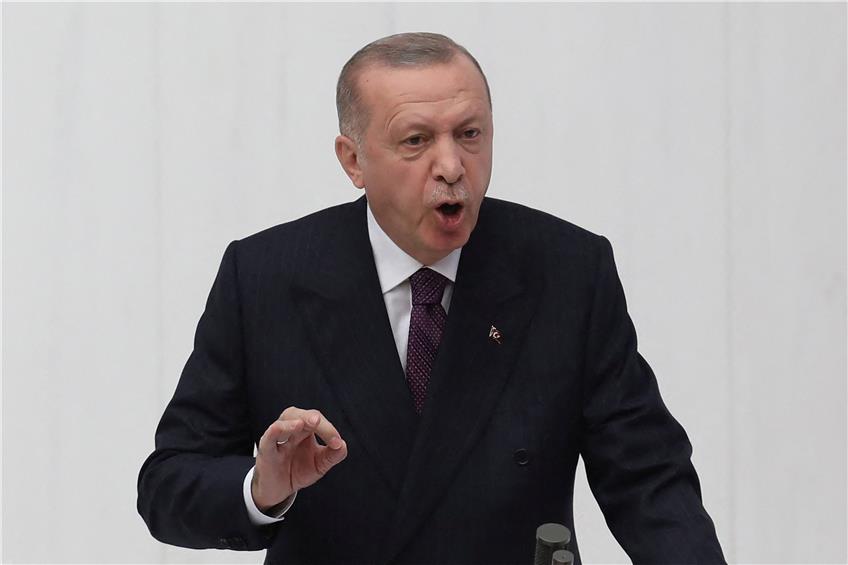 Provoziert einmal mehr seine Verbündeten: Der türkische Präsident Recep Tayyip Erdogan. Foto: Adem Altan/afp