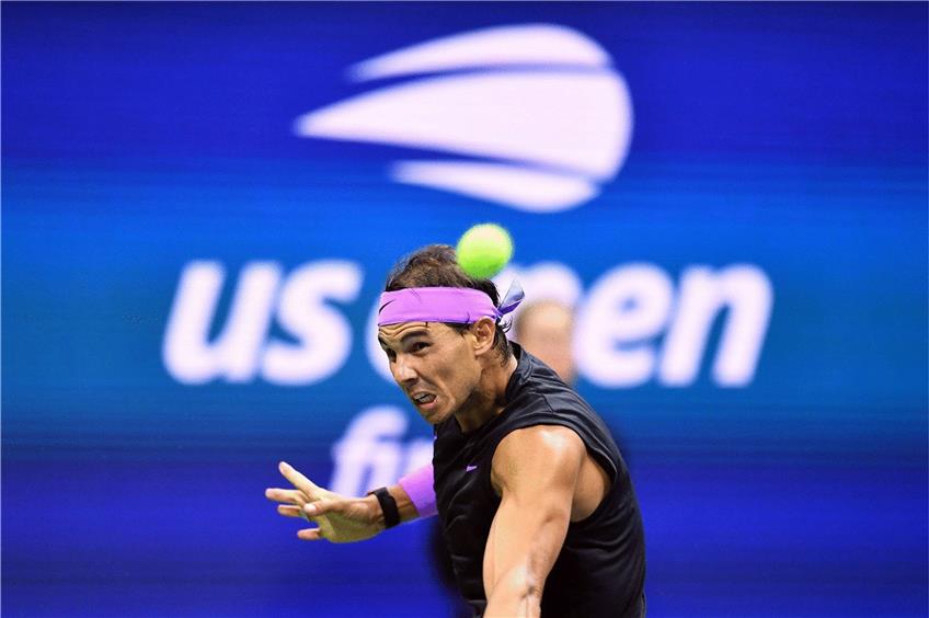 Rafael Nadal wird bei den US-Open in diesem Jahr aufgrund des Corona-Lage nicht starten. 2019 hatte der Spanier das Turnier gewonnen. Foto: Johannes Eisele/AFP