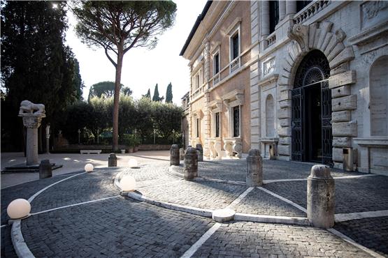 Seit 1913 ein kleines Paradies für deutsche Künstlerinnen und Künstler in Rom: die Villa Massimo. Foto: Alberto Novelli