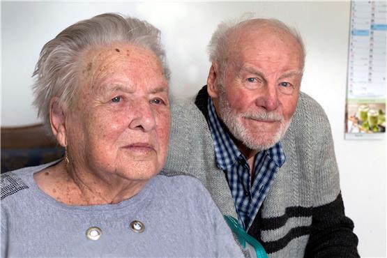 Seit 1970 in Bodelshausen und 70 Jahren verheiratet: Walter und Charlotte Michen. Bild: Klaus Franke