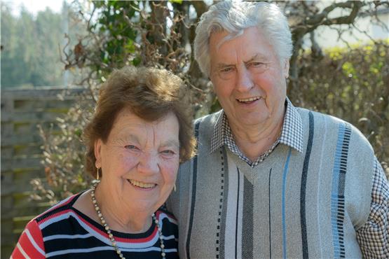 Seit 65 Jahren sind Alma (86) und Siegfried Kolb (86) miteinander verheiratet. Bild: Ulrich Metz