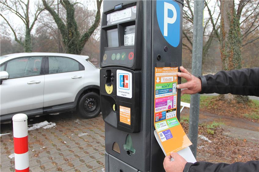 Sieben Anbieter stehen für das Handy-Parken in Tübingen zur Wahl. Bild: Stadt Tübingen