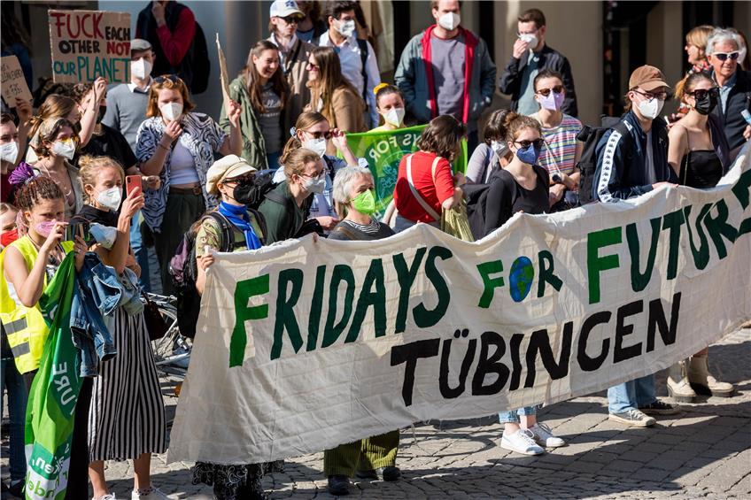 So zog am 25. März die Fridays for Future-Demo durch Tübingen. Archivbild: Carolin Albers