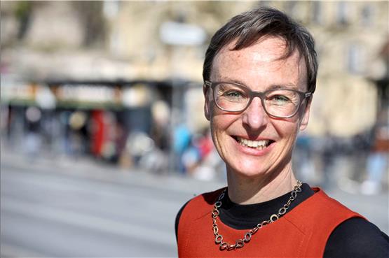 Sofie Geisel tritt für die SPD bei der Tübinger Oberbürgermeisterwahl am 23. Oktober an. Bild: Anne Faden