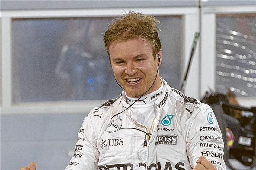 Strotzt nur so vor Selbstbewusstsein nach dem fünften Sieg in Serie, dem zweiten in dieser Saison: Nico Rosberg. Foto: dpa