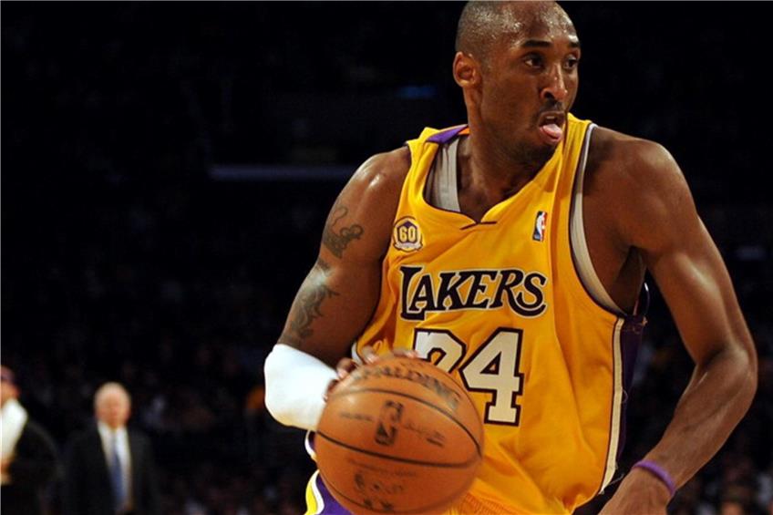 Superstar Kobe Bryant, seit 20 Spielzeiten bei den Los Angeles Lakers unter Vertrag, beendet nach dieser NBA-Saison seine Karriere. Foto: afp