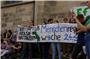 Tausende Schülerinnen und Schüler demonstrierten am Freitag, zwei Tage vor der E...