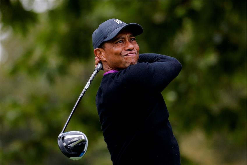 Tiger Woods: „Eine unglückliche Wirklichkeit.“ Foto: R. Chiu/dpa